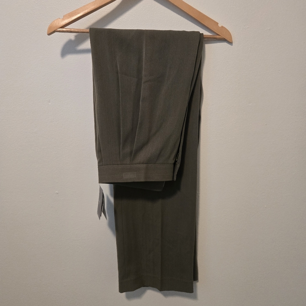 NWT Olive Green Wide Leg Pants